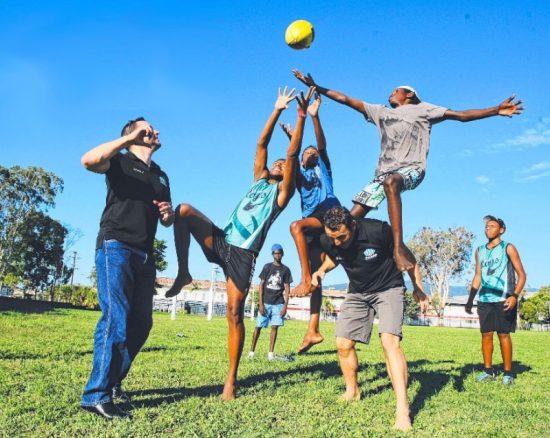 Cape Boys Fly High at AFL House