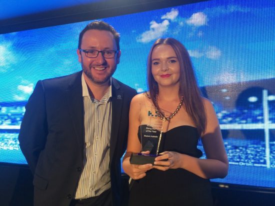 Spotlight shines in the west