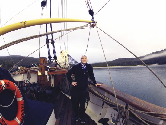 Trainee embarks on life-changing journey